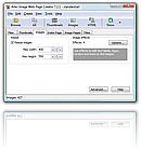 Web Page Creator - Images tab
